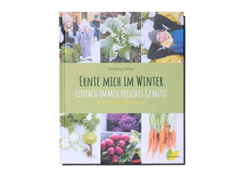 Das Buch "Frisches Gemüse im Winter ernten" von Wolfgang Palme.