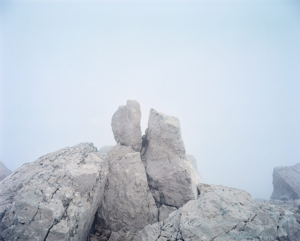 Gipfel des Krn, einem Schauplatz Kämpfe im 1. Weltkrieg